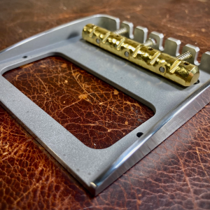 Van Dyke-Harms Filtertron/Bigsby Bridge and Monolithic Saddle Combo