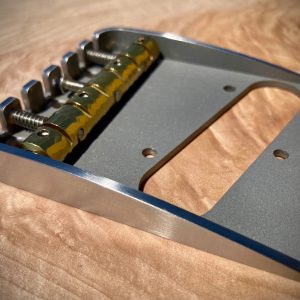 Van Dyke-Harms Bigsby Telecaster Bridge & Monolithic Saddle Combo