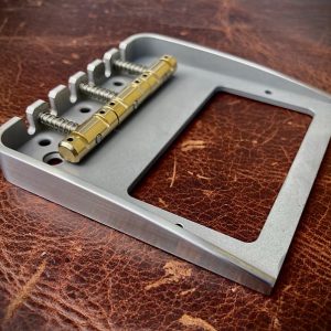Van Dyke-Harms Humbucker/Bigsby Telecaster Bridge & Compensated Saddle Combo 2024 - Stainless Steel