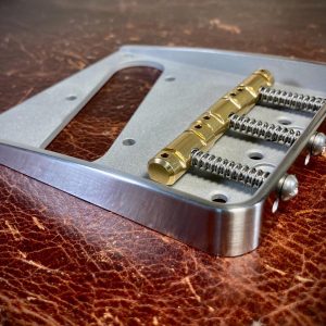 Van Dyke-Harms LEFT HAND Fender American Professional/American Professional II/Mod Shop Hybrid Bridge and Compensated Saddle Set