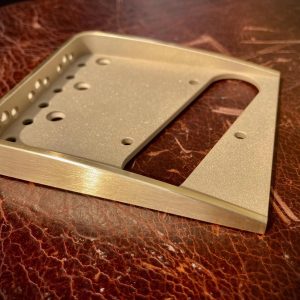 Van Dyke-Harms Brass Telecaster Hybrid Bridge-Vintage Spec Mounting
