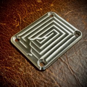 Van Dyke-Harms Machined Finish, Extra Thick Neck Plate (only)